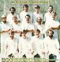 1982/83 B grade premiership team