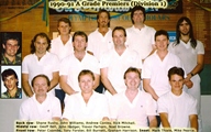 1990/91 A grade premiership team